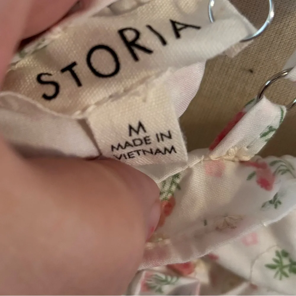 NWT Spring & Summer maxi dress.  Tea length. Medium - Picture 6 of 6